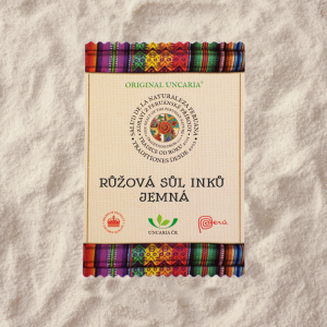 Różowa sól Inków Original Uncaria® drobne kryształki